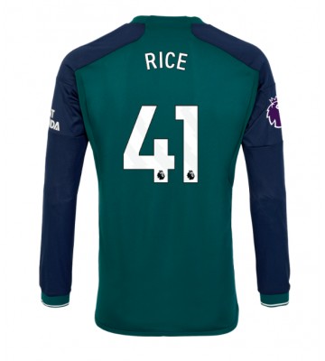 Arsenal Declan Rice #41 Tredje trøje 2023-24 Lange ærmer